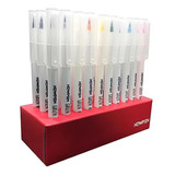 Kit De Caneta Brush Pen Ginza Pro Com 30 Uni Newpen