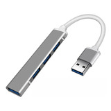 Hub Usb 3,0 Divisor Múltiple De 4 Puertos Usb