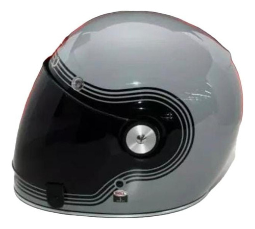 Casco Bell Bullit 2 Gris Negro Moto Motocicleta Dot 