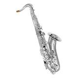 Saxofón Tenor Silvertone Slsx026 Niquelado Con Estuche Meses