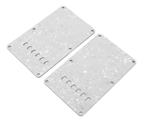 Tapa Trasera Para Guitarra Eléctrica, 2 Placas, 6 Agujeros,