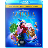 Fantasia / Fantasia 2000 - Blu-ray Duplo - Disney - Novo