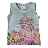 Camiseta Feminina Infantil Verão Trick Nick