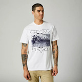 Polera Lifestyle Head Splitter Blanco Fox