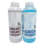 Alguicida + Clarificante Decantador Combo X 1lt Poollife