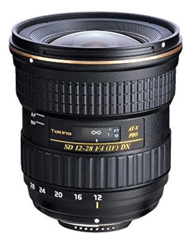 Tokina 1228mm F  40 Atx Pro Apsc Lente Para Canon  Versión I