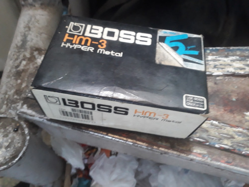 Caja Original Pedal Boss Hm3 Ds2 Sólo Caja Sin Pedal Envíos!