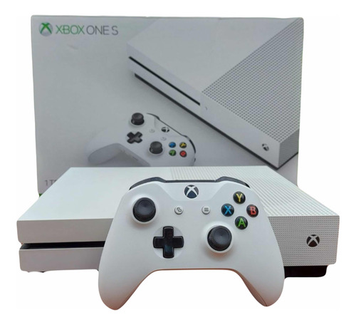 Xbox One S Microsoft Na Caixa Com 1 Controle Original Gta V