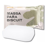 Massa Para Biscuit Inkway Branco Ou Colorida 5 Pacotes 900g