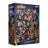 Rompecabezas De 1000 Piezas Marvel Avengers Infinity War V