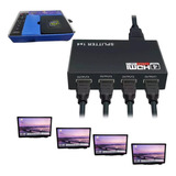 Kit 02 Propabox + 02 Spliterhdmi Para Até 8 Tvs (4 Tvs Cada)