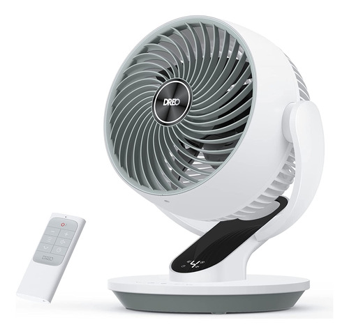 Ventilador De Sobremesa Dreo, 4 Vel, Oscilante, Silencioso