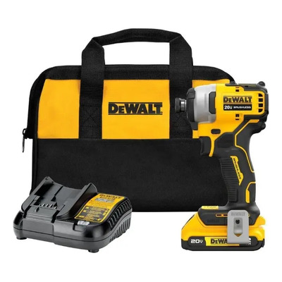 Destornillador De Impacto 1\u002F4 20v Brushlees Dewalt Dcf809d1 Color Amarillo Frecuencia 0 | Meses sin interés