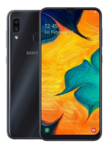 Samsung A30 64gb Negro 4 Gb Ram Reacond. + Garantia 12 Meses