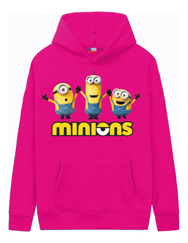 Poleron Minions Estampado Dtf