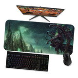 Mousepad Gamer Gigante Speed 90x40 - Wow Caçador De Demônio