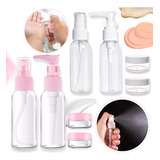 Neceser Set De Viaje X4u Higiene Botellas Cuidado Personal 