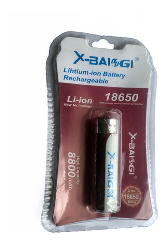 Batería Recargable De Iones De Litio 18650 - 8800 Mah