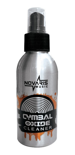 Cymbal Oxide Cleaner 120ml Novaris Music