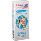 Bravecto Plus Gatos Transdermal De 2,8 A 6,25 Kg - 250 Mg