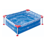 Pileta Piscina Infantil Rectangular De Lona