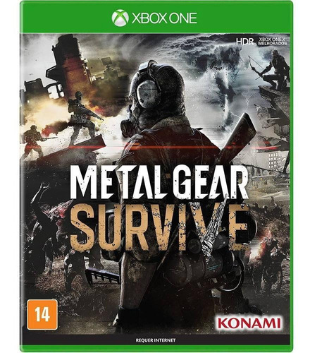 Jogo Mídia Física Metal Gear Survive Original Para Xbox One