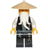 Lego Ninjago Minifigura Sensei Wu (black Robe) 70670 Legacy