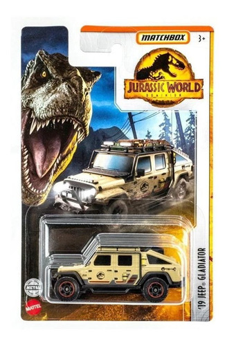 Matchbox Jurassic World - Escolha O Modelo - Jurrassic Park