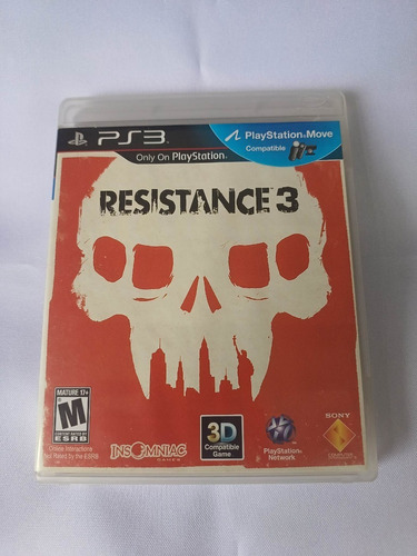 Resistance 3 Ps3 Mídia Física