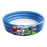 Piscina Inflável Redondo Etitoys Avengers 115l Multicolor