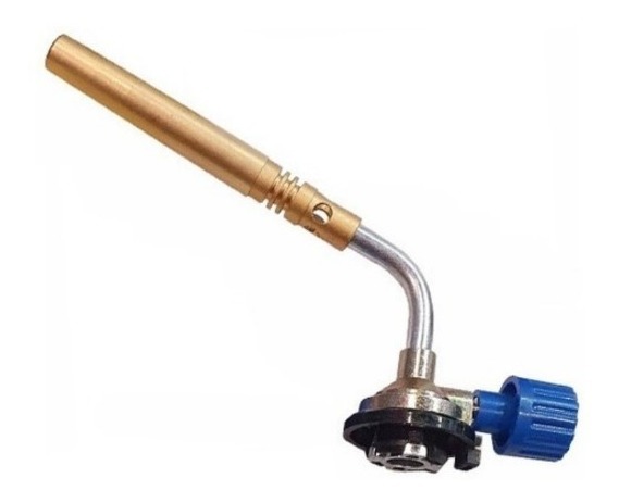 SOPLETE BUTANO PROF 16MM LARGA BRONCE - ABRASOL