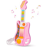 Guitarra Para Niños 2 En 1  S Musicales Piano Para Niã...