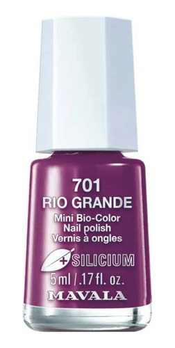 Esmalte Mavalamini Bio-color's + Silicio 5ml- Rio Grande 701