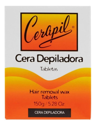 Cera Depiladora En Tabletas Cerapil Aroma Chocolate 150 Grs