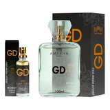 Kit Perfume Feminino Gd Amakha Paris 100ml E 15ml Bolso