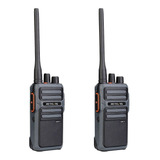 2 Radios Retevis Walkie Talkie Rb617, Tipo Cargador, 4400 Ma