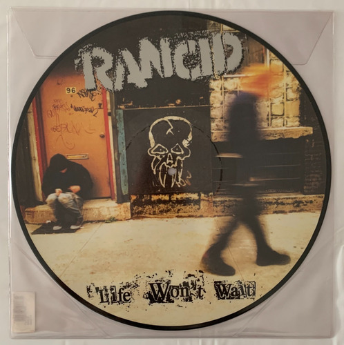 Lp Rancid Life Won't Wait - Picture Disc Vinyl Novo Raridade