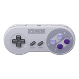 Control Joystick Inalámbrico Nintendo Super Nes Controller Blanco