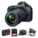 Canon Eos 5d Mark Iv Dslr Camara Con 24-105mm F/4l Ii Lens A