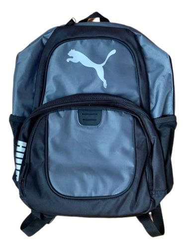 Morral Puma Multitude Backpack (negro Y Gris) 100% Original