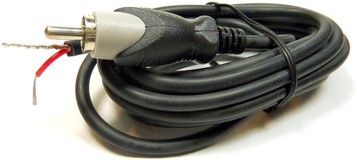 Cable Macho Rca A Cable Desnudo Para Parlantes Y Subwoofer