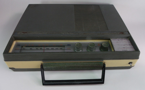 Antigo Rádio Mitsubishi Tipo Maleta - Item Para Colecionador