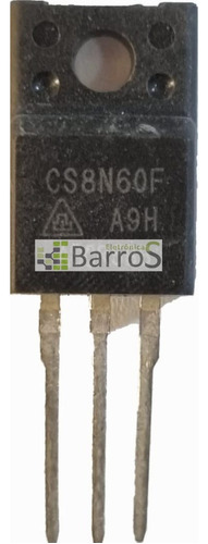 Cs8n60f - 600v 8a  -  To220 - Original