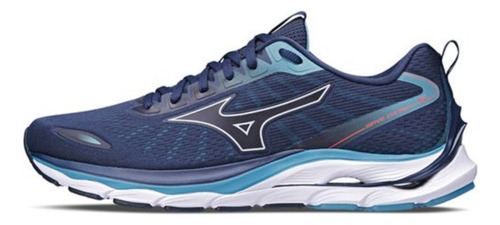 Tênis Mizuno Wave Dynasty 5 Color Azul/azul-celeste - Adulto 38 Br