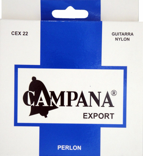 Encordado Campana Export Perlon Entorchada Guitarra Criolla 