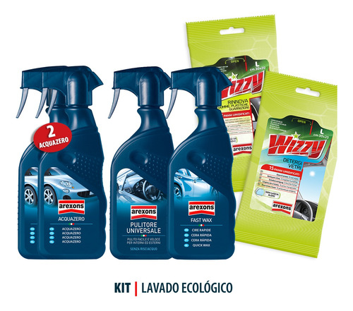 Kit Lavado Auto Ecologico Arexons