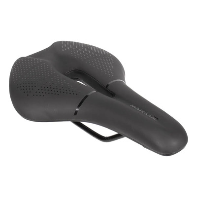 Asiento Sillin Cojin Bicicleta Prostatico Suave Negro Marilu 10 Cm