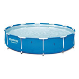 Piscina Estruturada 6.473l Circular + Filtro 127v Bestway