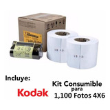 Consumible Para Impresora Kodak 605 Para 1,100 Fotos 4x6