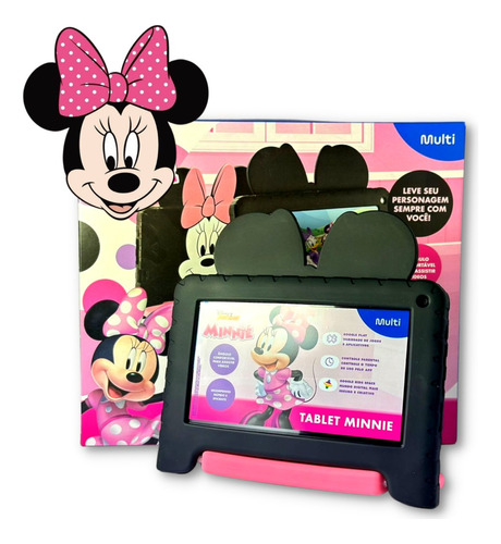 Tablet Multilaser Infantil Lucas Neto Ou Minnie  7 Po